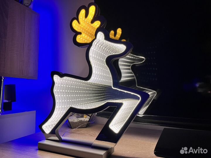 Новогодние игрушки под елку (Светящийся гномик)