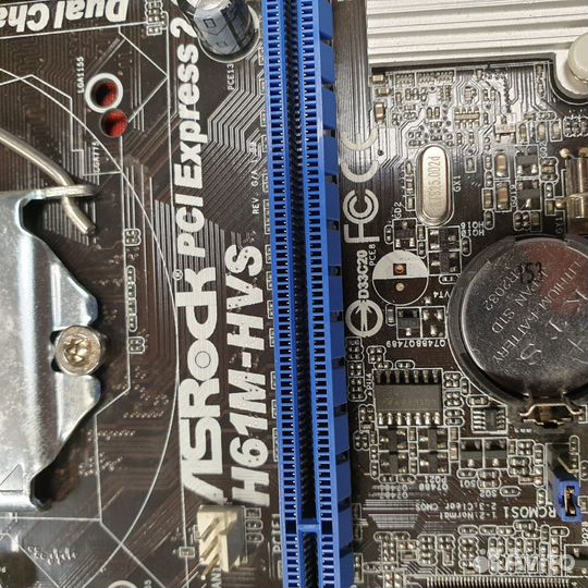 Материнская плата s1155 AsRock H61M-HVS