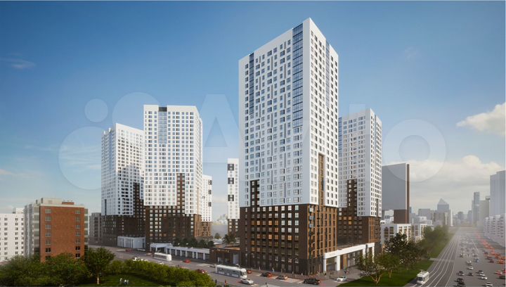 2-к. квартира, 58,8 м², 29/32 эт.