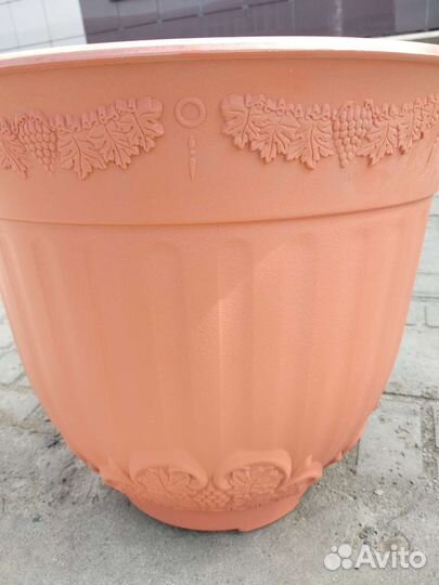 Кашпо, горшок для цветов 18 литров, большой