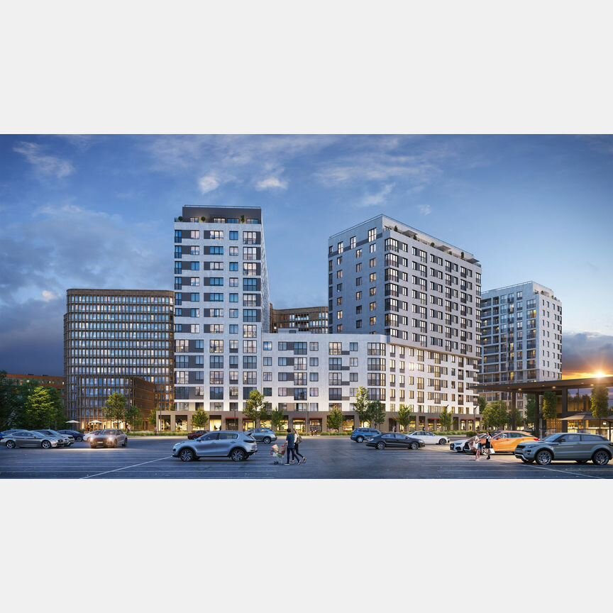 1-к. квартира, 43,9 м², 12/14 эт.