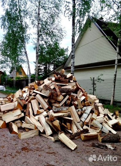 Дрова любые сухие в укладку качественные