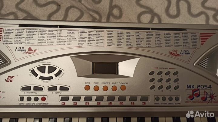 Синтезатор электронные клавишные meike MK-2054