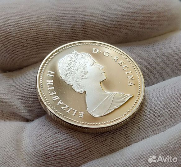 Канада. 1 доллар, серебро