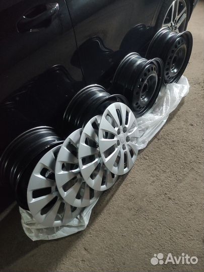 Диски Kia r 16 оригинал с колпаками