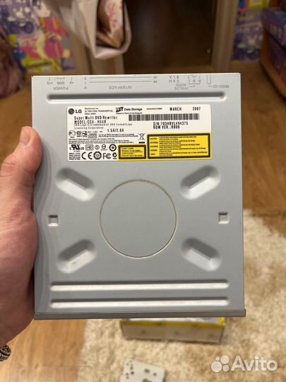 Cd dvd привод lg super multi dvd rewriter