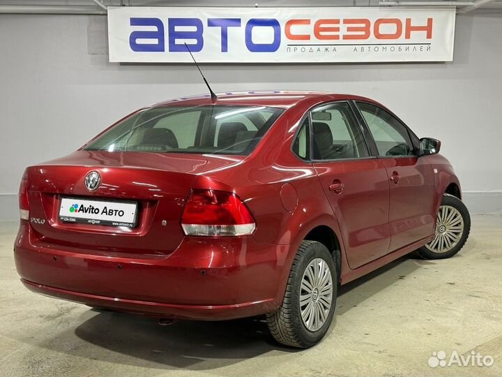 Volkswagen Polo 1.6 AT, 2012, 95 400 км