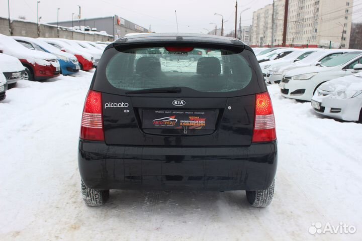 Kia Picanto 1.1 AT, 2007, 164 000 км