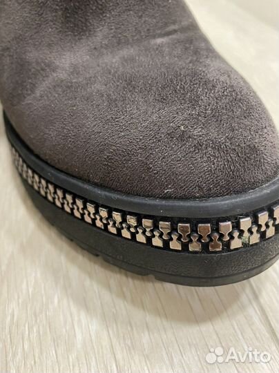 Сапоги ботфорты 38-39 размер