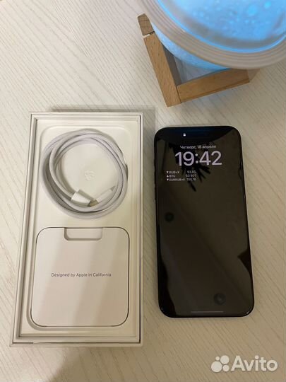 iPhone 15 pro max 256 black titanium 1sim