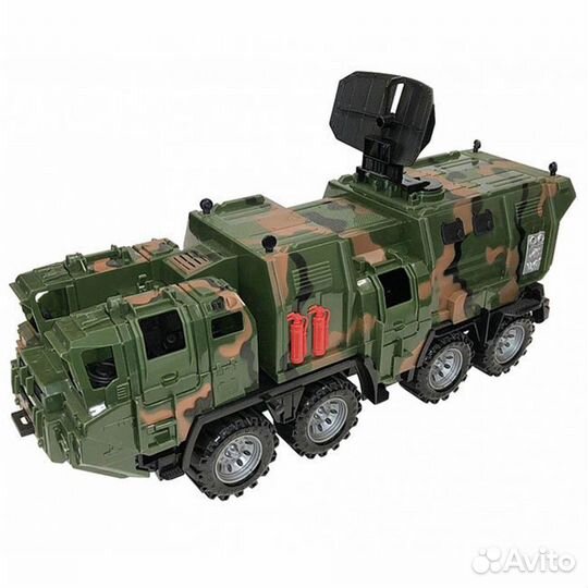 Военный тягач Щит с кунгом нордпласт 257/1