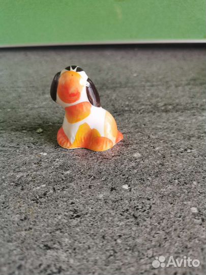 Статуэтка керамическая собачка