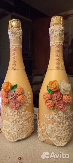 Бутылки на свадьбу