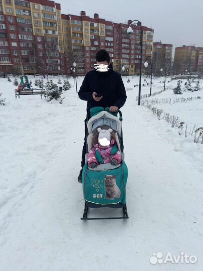 Санки коляска Nika