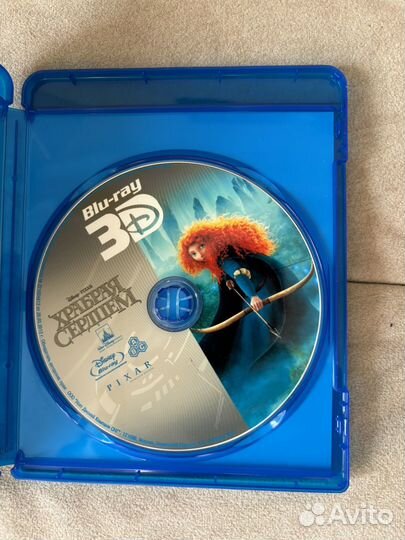 Диск Храброе сердце Blu-ray 3D