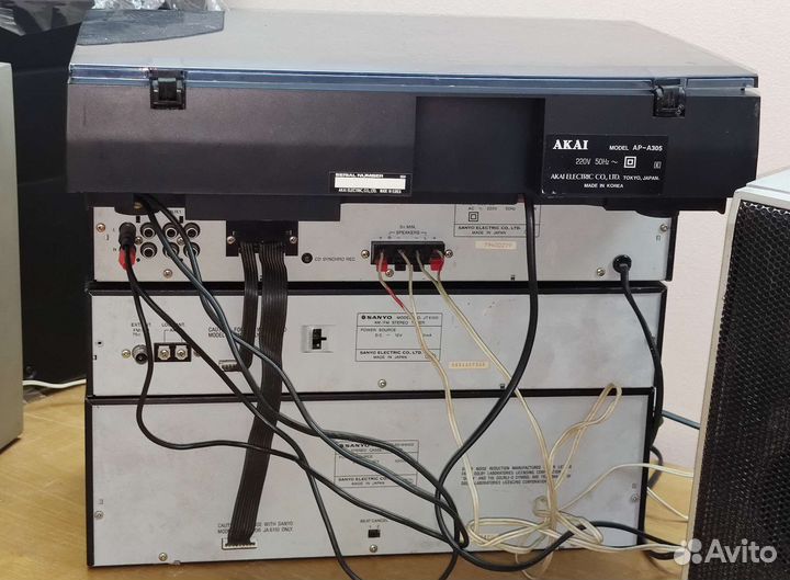 Sanyo 6100 Architect 1986 год FM stereo и колонки