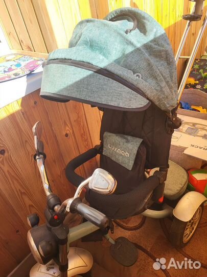 Велосипед с родительской ручкой