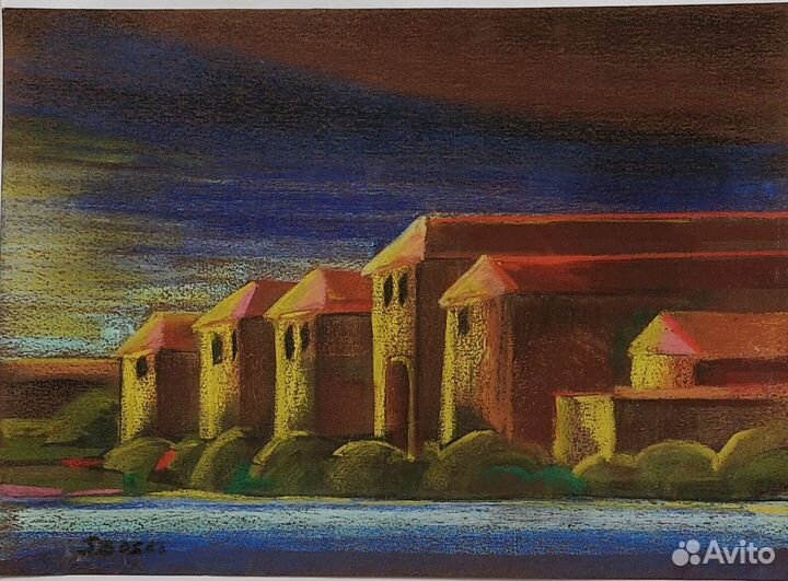 Рисунок пастель, Европа, 20 век