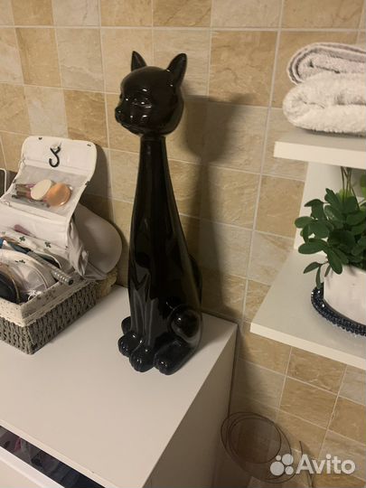 Статуэтка Кошка керамическая 45 см