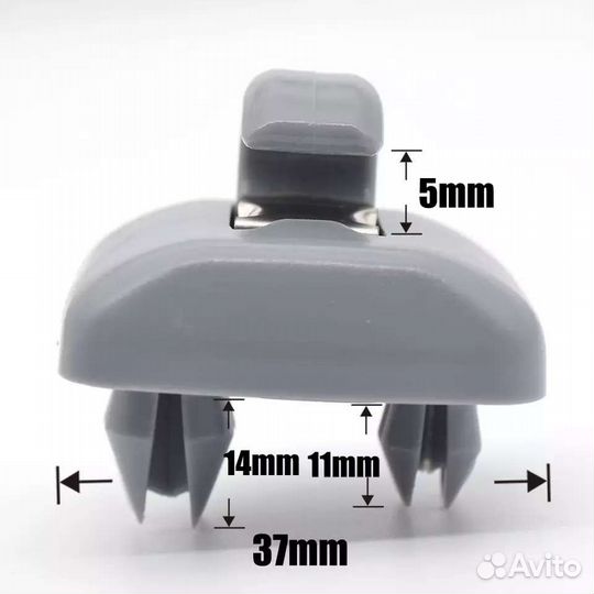 Крепление (крючок) солнцезащитного козырька Audi