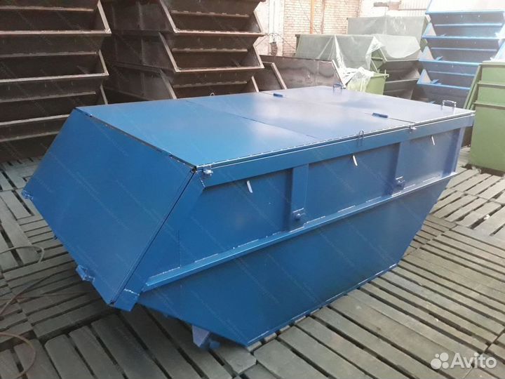 Мусорный контейнер бункер 8 м3 -2609