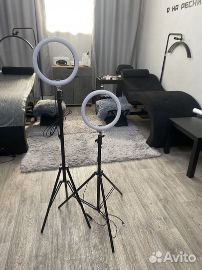 Кольцевая лампа 26 см