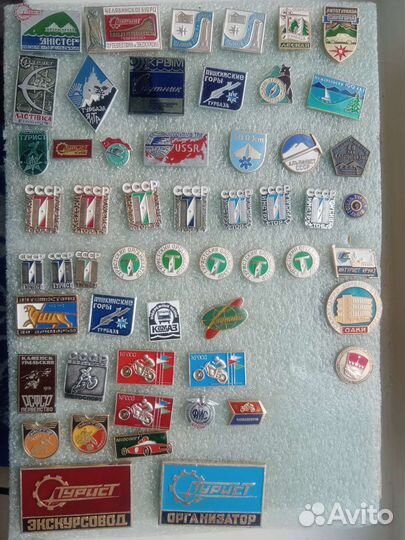 Значки СССР спорт,олимпиада,туризм,хоккей