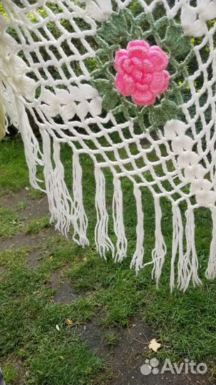 Шаль ручная работа, накидка