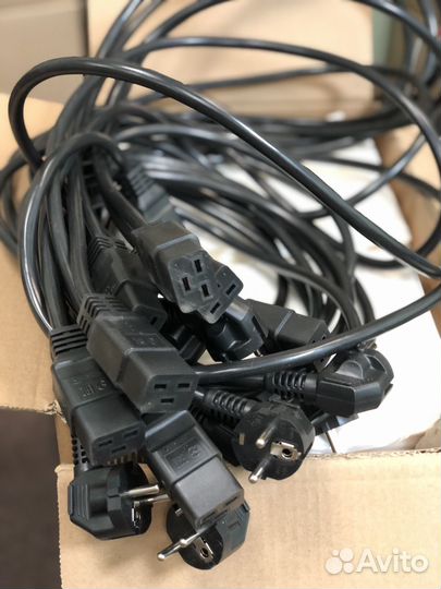 Кабель питания C19 2 метра асик майнер 3*2,5
