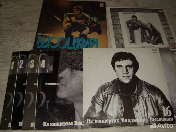 Пластинки В. Высоцкий