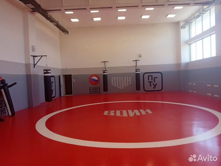 Татами Верх пвх 630 гр/м2 открытый низ