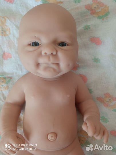 Кукла реборн силиконовая мальчик