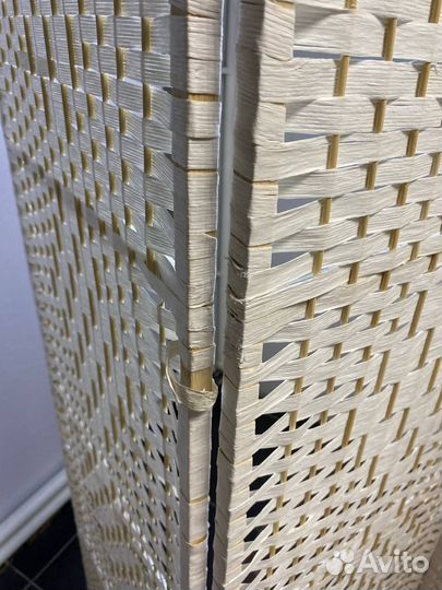 Ширма из ротанга