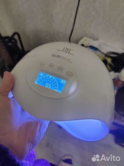 Лампа для ногтей 72w