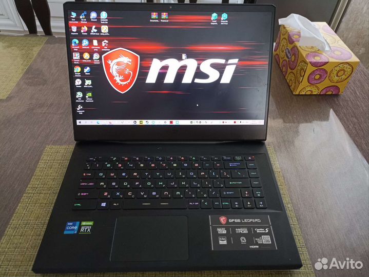 Игровой ноутбук MSI GP66 leopard