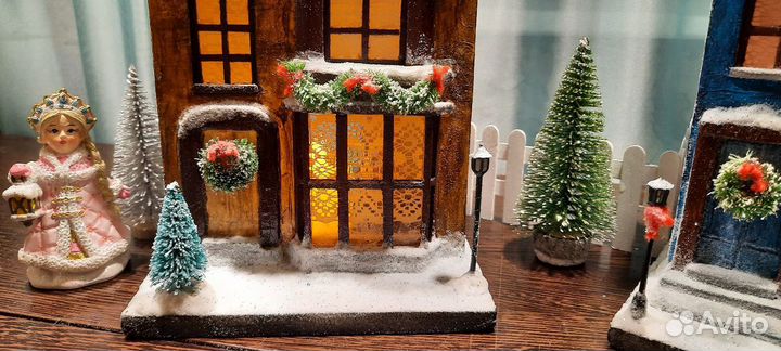 Домики - подсвечники,Отправляю только почтой