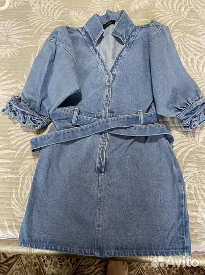 Джинсовый сарафан