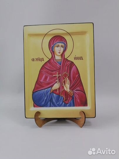 Великомученица Инна, арт И4489 / 21х28х3 см