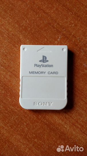 Карта памяти для Playstation 1 (Белая) Оригинал