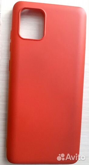 Чехол Galaxy A41 красный