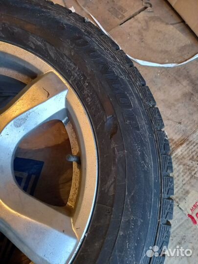 Колеса dunlop graspic в сборе r16 зимние 215 65