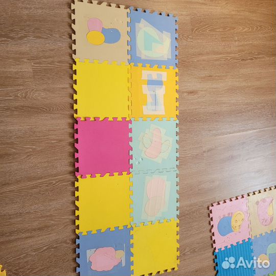 Детский коврик пазл (эва eva ) на пол