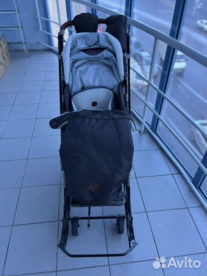 Детские санки коляска