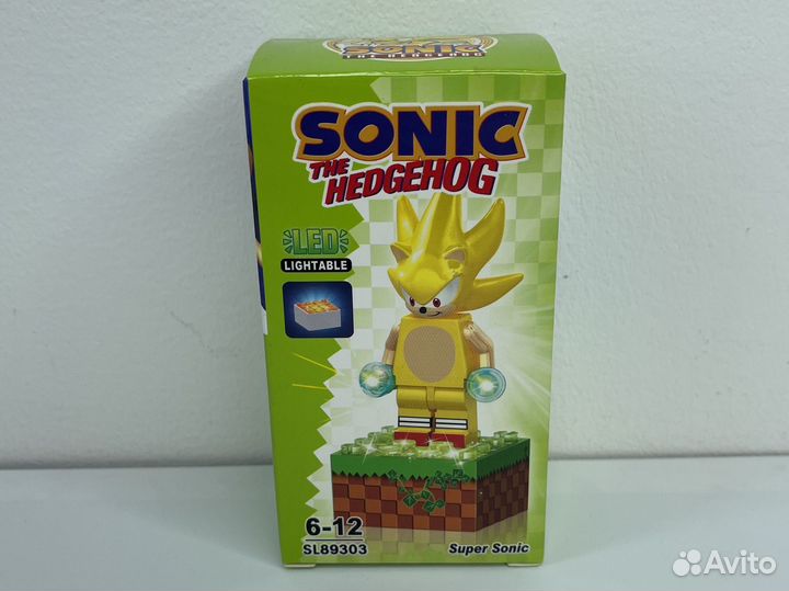 Lego Super Sonic минифигурка