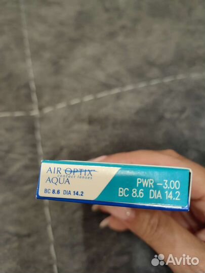 Линзы контактные