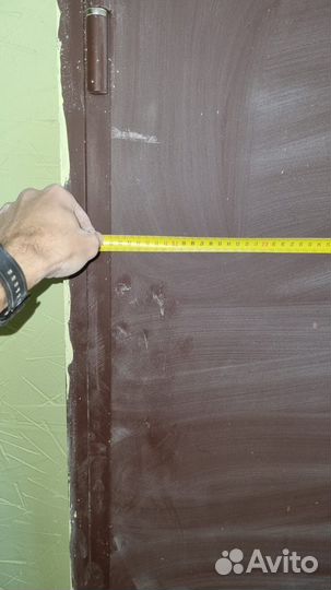 Металлическая дверь бу