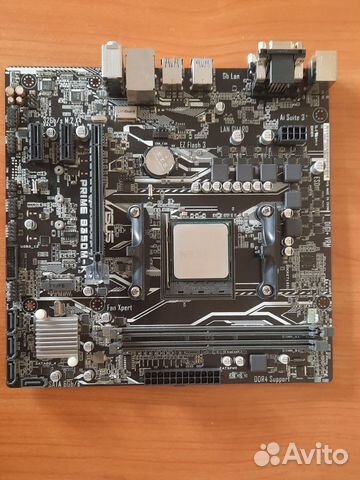 Материнская плата Asus Prime B350M-K купить в Москве | Электроника | Авито