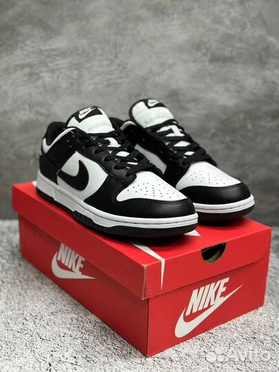 Кроссовки Nike Dunk Low GS 'Black White'