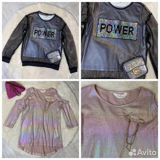 Кофта-двойка, туника ф.Deloras, р.134