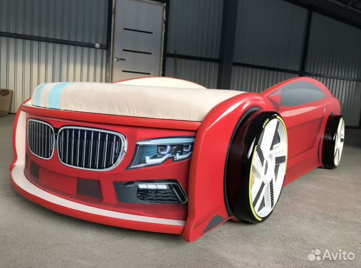 Кровать машинка BMW в наличии с доставкой